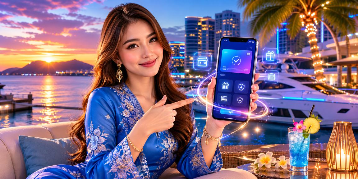 Pengguna mengakses bonus deposit cp502 di Kota Kinabalu melalui telefon
